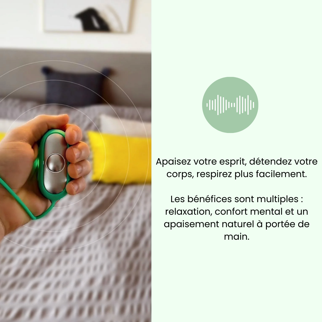 CalmeWave - Dispositif portable anti-stress