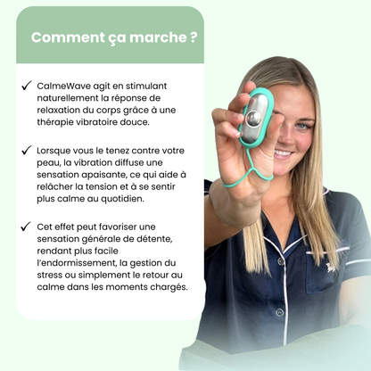 CalmeWave - Dispositif portable anti-stress