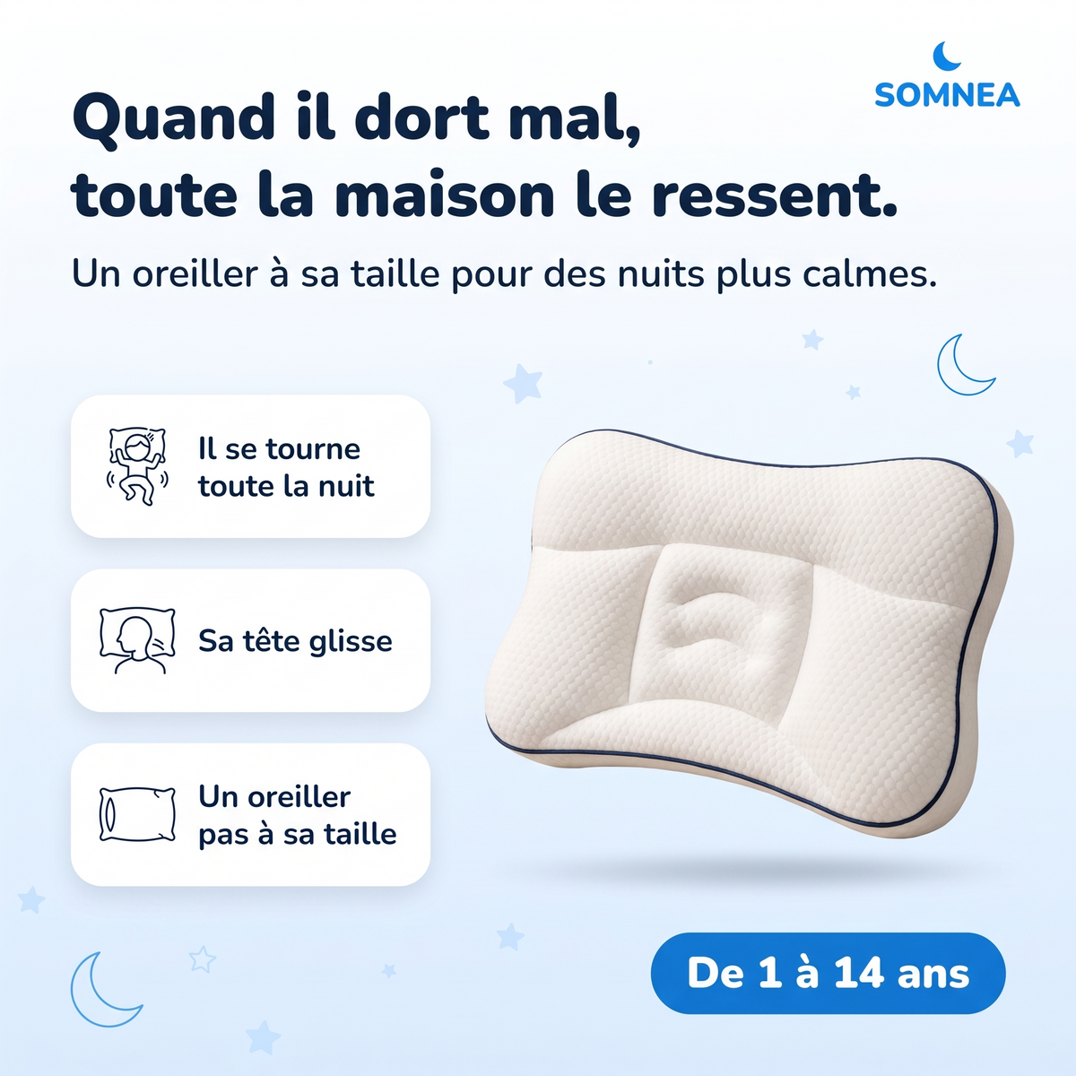 Quand il dort mal, toute la maison le ressent