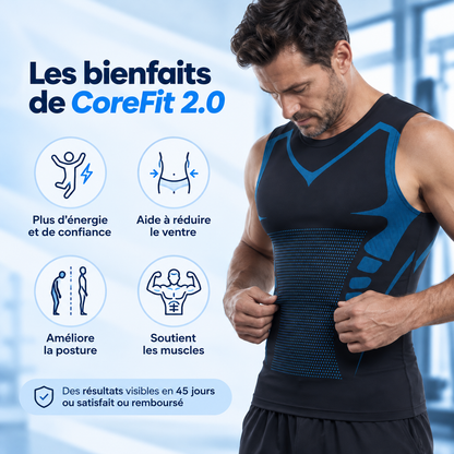 Débardeur gainant - CoreFit 2.0