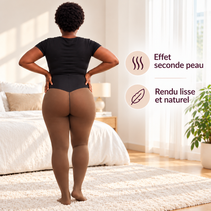 Sculptéa - Collant thermique sculptant effet peau nue