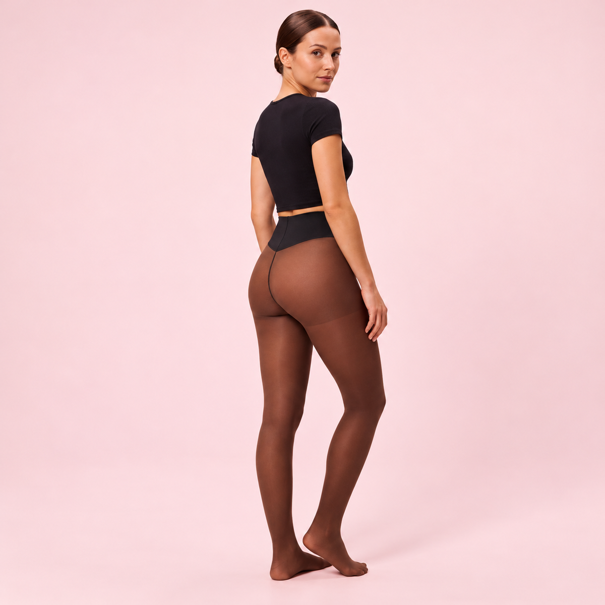 Sculptéa - Collant thermique sculptant effet peau nue
