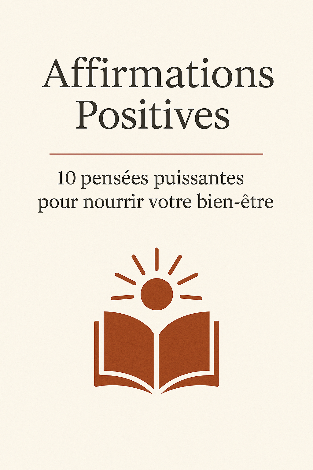 Ebook : 10 affirmations positives